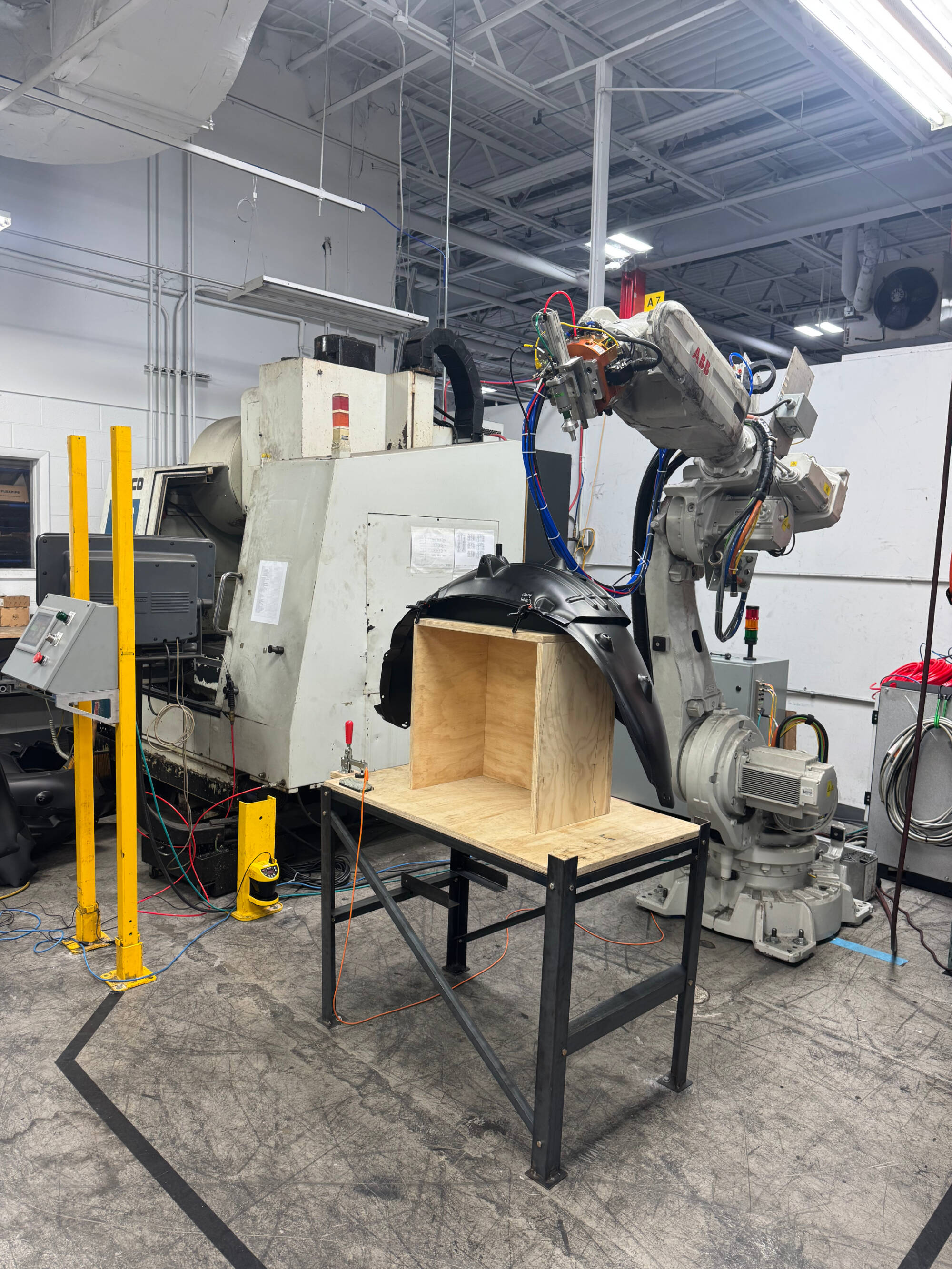 Automated Robot Sonic Welder